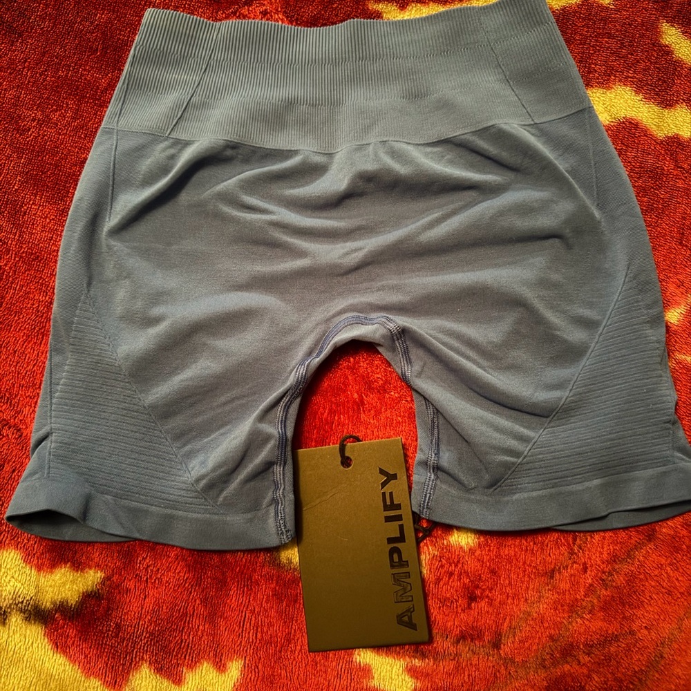 Alphalete blue shorts